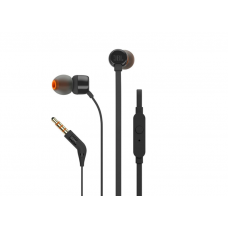 Ausinės - laisvų rankų įranga JBL Tune 110 juodos (kištukas 3.5mm)